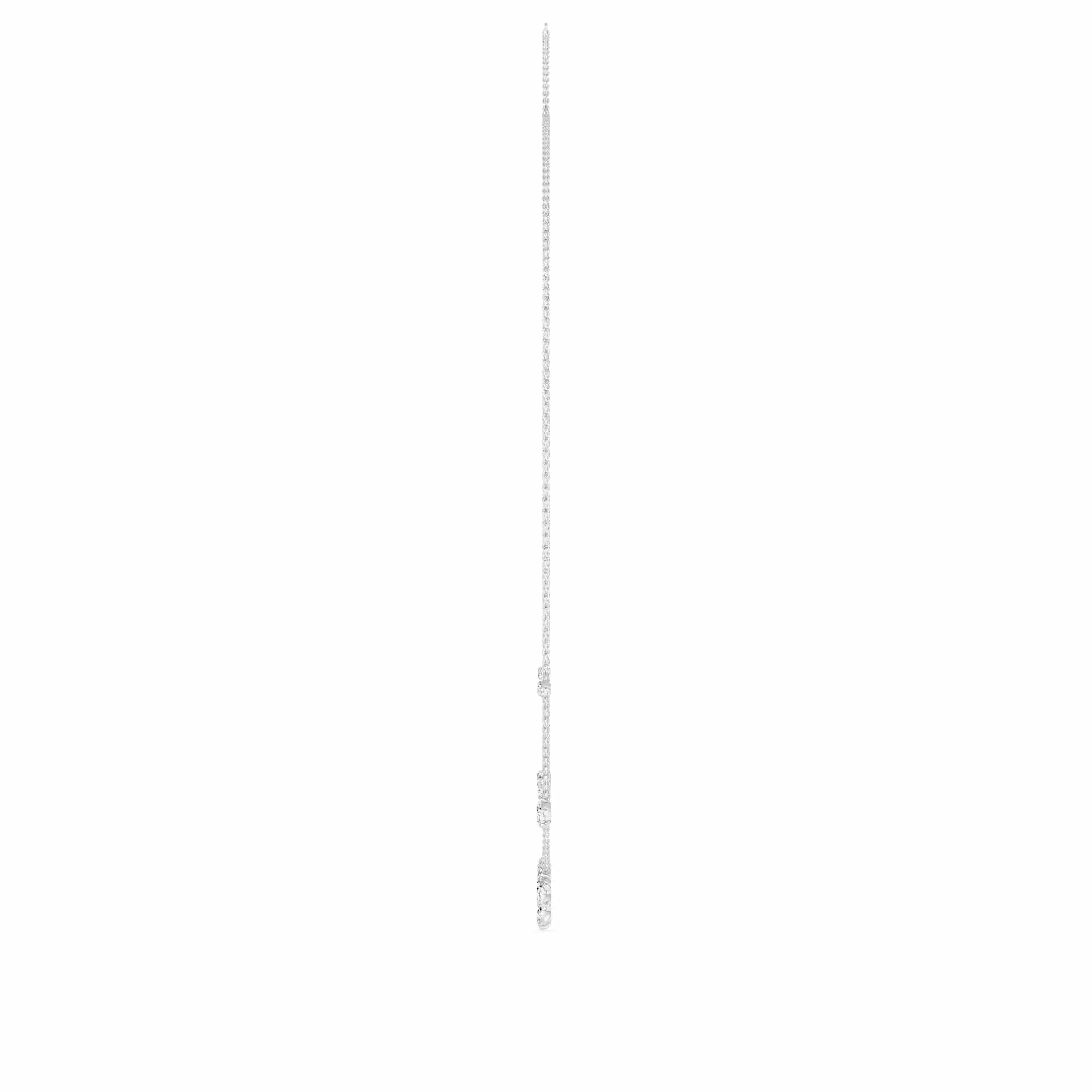 1.58 Carat Two-Layer Marquise Lab Grown Diamond Necklace - Image 8